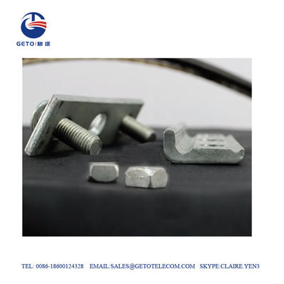 ISO9001 0.25 인치 8KN 3 볼트 ADSS 현수 클램프, 곧은 현수 클램프