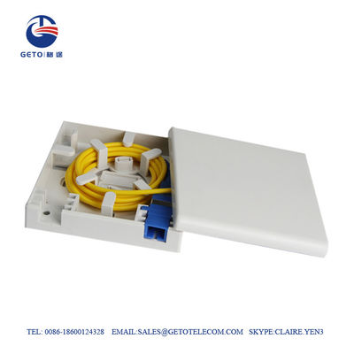 FTTH Sc/APC 면판 벽 소켓 OEM 섬유 끝 상자 IP65