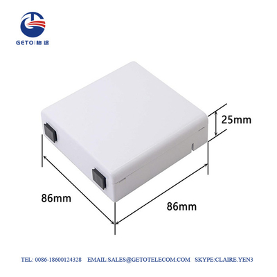 FTTH Sc/APC 면판 벽 소켓 OEM 섬유 끝 상자 IP65