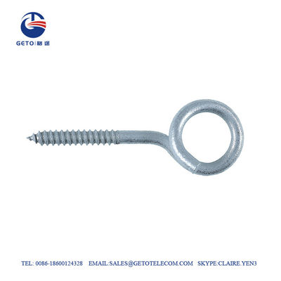 6x20mm 광학 섬유 옥외선 앵커 500N 땋아 늘인 머리 스크류 후크