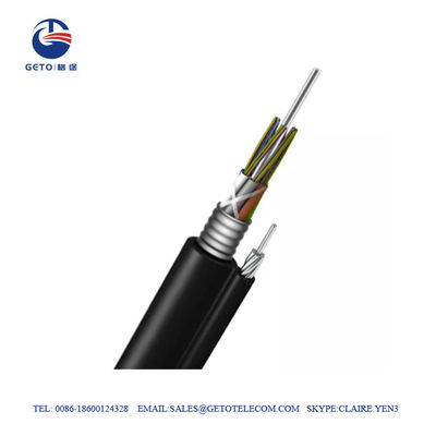 GYTC8A 12 가닥 OM3 광섬유 외장 케이블