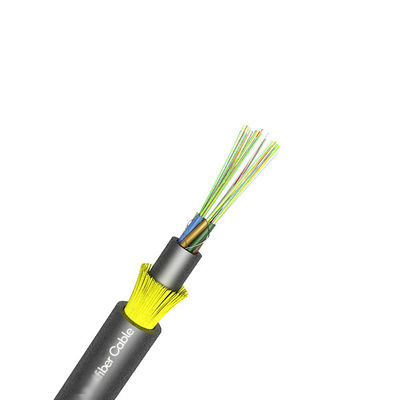 ADSS 두배 덮개 G652D 8 핵심 광섬유 케이블