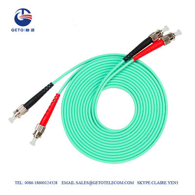 50/125um OM3 10G LSZH 광섬유 접속 코드 다중 모드