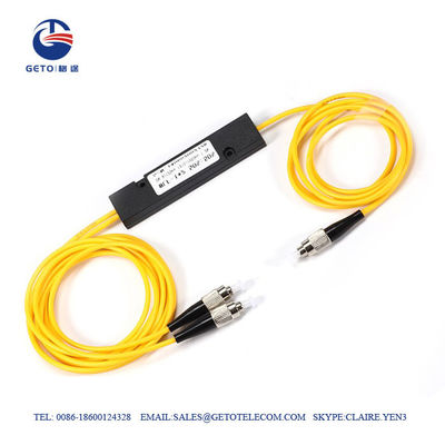 떠꺼머리 유형 FTTH FC UPC 광섬유 쪼개는 도구 1x2 PLC