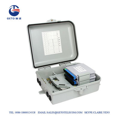 작은 FTTX FTTH 500V 광섬유 터미널 상자 12 코어